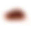 10 g (± 875 perles) rocailles 11/0 brun moyen irisé b41