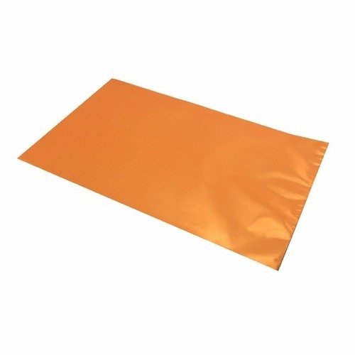 Emballage cadeau 10x15 cm orange mat métallisé x10