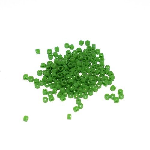 5 g (+/- 875 perles) délica miyuki 11/0 opaque green db-724
