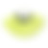 Pampilles en coton 77x59 mm jaune (réf: 3268)