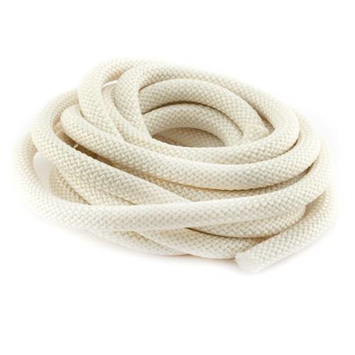 Corde escalade glitter ronde 10mm ivoire (beige, blanc) x1 m
