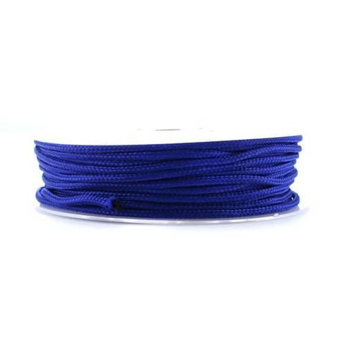 Corde escalade bleu électrique ronde 2,5 mm x1 m