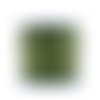 Cuir plat (70%) 3x2mm vert pistache x10 cm