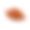 20 g (+/- 260 perles) rocailles 6/0 orange