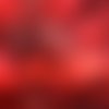 Plumes pintade véritables rouge pois noirs x10