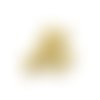 Perles à écraser doré 2,5 mm x10