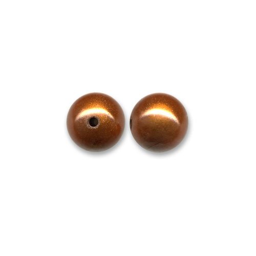 Perle magique 4 mm cuivre x50