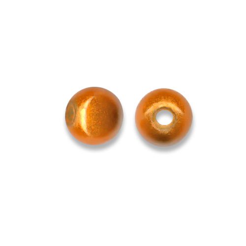 Perle magique 4 mm orange x50