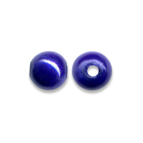 Perle magique 6 mm bleu nuit x25