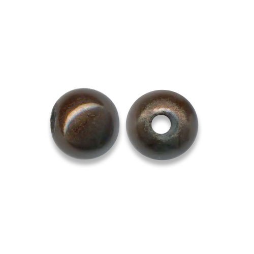 Perle magique 6 mm chocolat x25