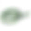 Perle agate 6 mm vert x10
