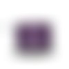 Coton ciré 1 mm violet moyen x 1 m