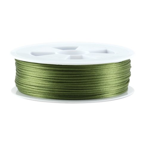 Queue de rat vert olive 1,5 mm x1 m