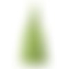 Pampille pompon 50 mm vert clair