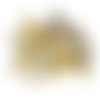 Perles facettes swarovski 4 mm camaïeu jaune x20