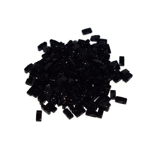5 g miyuki half tila opaque black htl-401