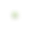 Perle crochet ronde 16mm vert clair