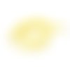 Perle rondelle heishi polymère jaune x380