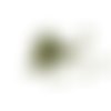 Rondelle noix de coco vert clair x50
