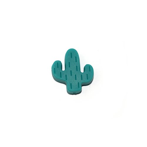 Cactus 22x24 mm silicone vert foncé