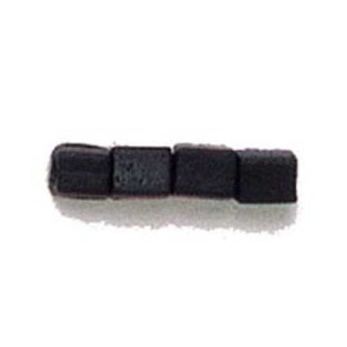 10g miyuki cube 4mm opaque mat black sb4-401f