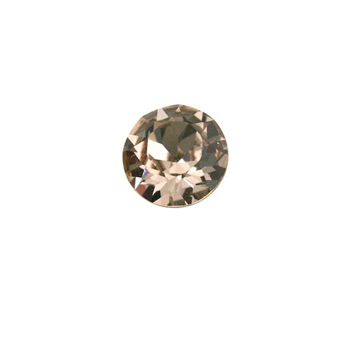 Perle strass ronde aurora ss29 6 mm rose vintage x10