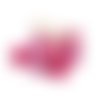 Boule en laine feutrée 20 mm camaïeu rose beige x10
