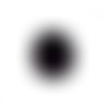 Pompon rond 15 mm noir x10