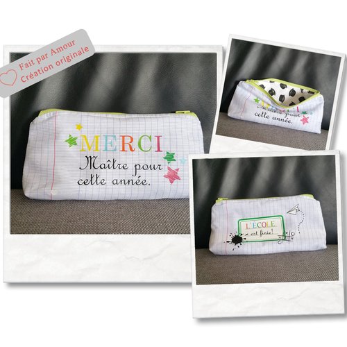 Sur commande trousse à personnaliser