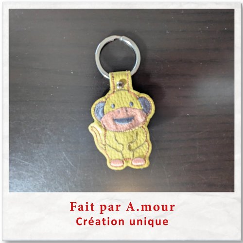 Porte clé singe