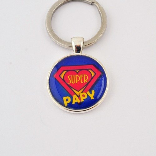 Porte-clefs "super papy"