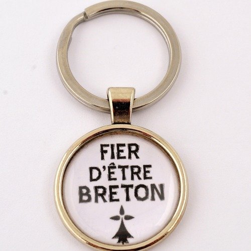 Porte-clefs "fier d'être breton"