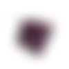 Cabochons strass plats à coller 4mm violet