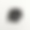 Cabochons strass plats à coller 5mm noir