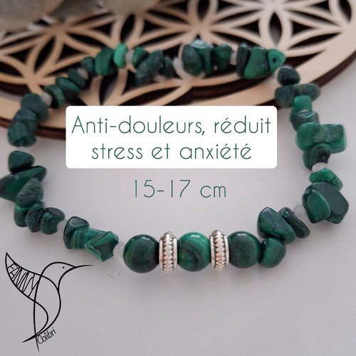 Bracelet stretch 15/17 cm anti-douleurs, réduit stress