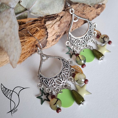 Boucles d'oreilles collection terre sauvage 5