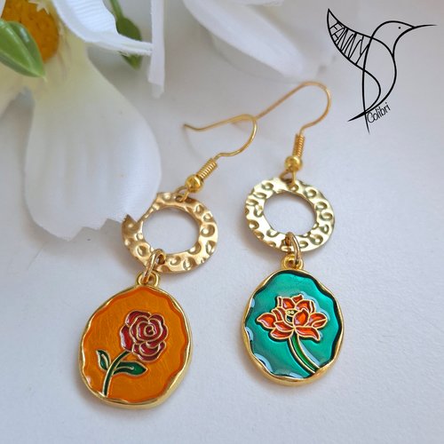 Boucles d'oreilles collection welcome spring 1
