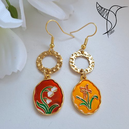 Boucles d'oreilles collection welcome spring 2