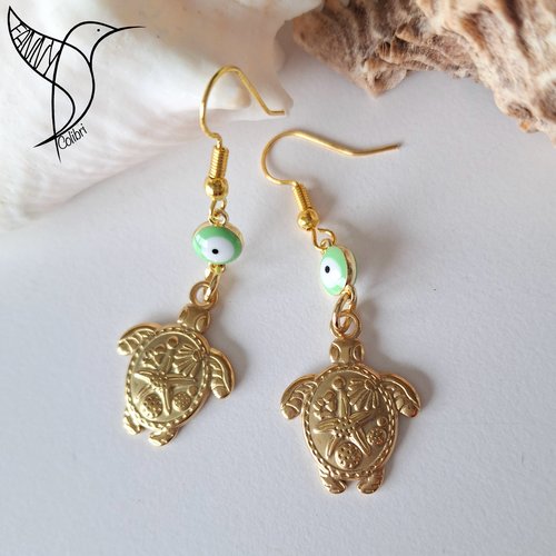 Boucles d'oreilles secrets de l'océan 6