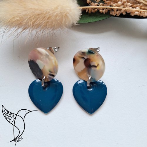 Boucles d'oreilles à la folie 1