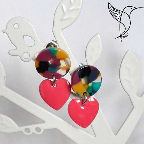 Boucles d'oreilles à la folie 2