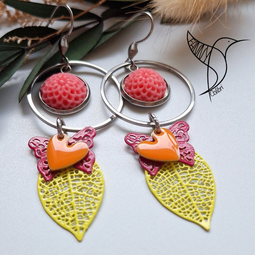 Boucles d'oreilles sweet pop 4