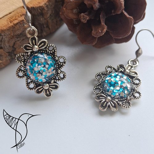 Boucles d'oreilles festives