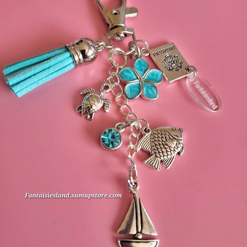 Bijou de sac eaux turquoises