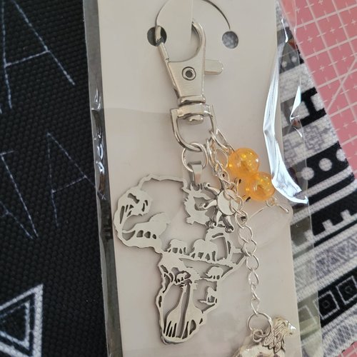 Bijou de sac argenté - savane