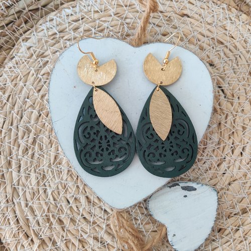 Boucle d'oreille pendante, fantaisie