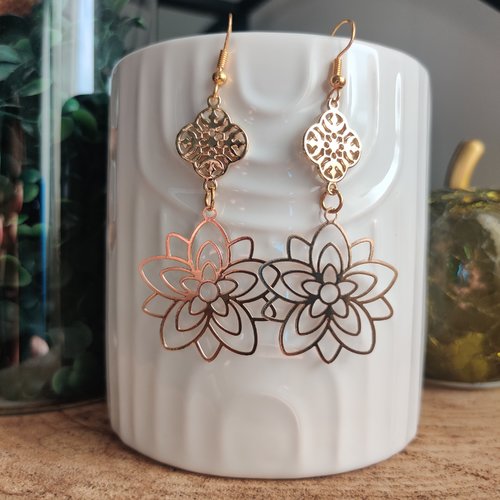 Boucle d'oreille pendante, fantaisie