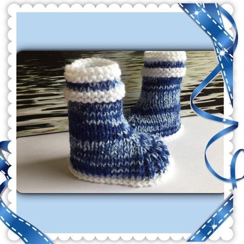 chausson bébé petit bateau