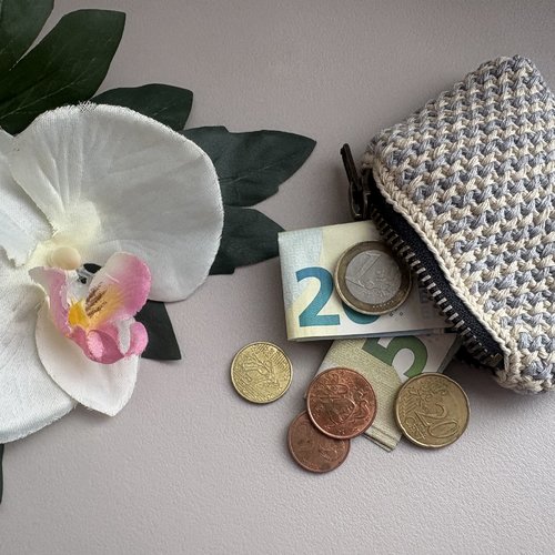 Petit porte monnaie crochet