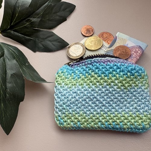 Porte monnaie réalisé au crochet